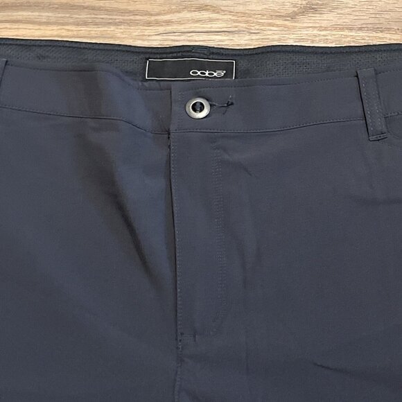 OOBE Uniform Shorts SZ 16 Gray Pockets Elastic Waist Stretch Lightweight Outdoor - Picture 2 of 11